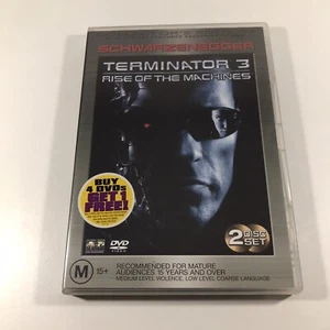 Terminator 3 Rise Of The Machines DVD Movie Region 4 PAL Arnold Schwarzenegger - Picture 1 of 9
