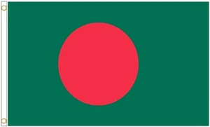 Bangladesh Polyester Flag - Choice of Sizes - Picture 1 of 3