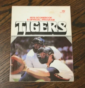 1979 Detroit Tigers vs Seattle Mariners Programm & Scorebook Lance Parrish  - Bild 1 von 3