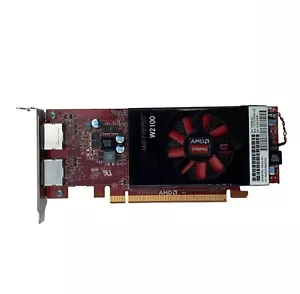 AMD FIREPRO W2100 2GB GDDR3 PCIE 16X 2X DISPLAYPORT Video Card - Picture 1 of 6