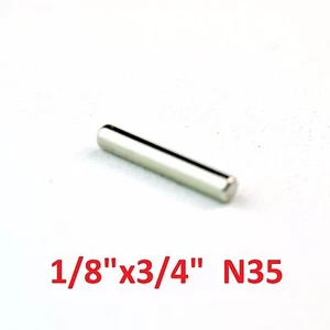 Paquete de 50 - Imanes de neodimio tierras raras 1/8"x3/4" - Imagen 1 de 1