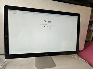 Apple Cinema A1316 27" Widescreen LCD Monitor 2560x1440 Resolution - Picture 1 of 16