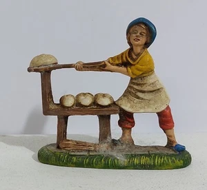 87369 Pastorello Presepe - statuina in plastica - Panettiere - Picture 1 of 5