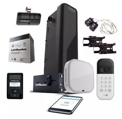 LiftMaster 98032 DC Heavy Duty Wall Mount Garage Door Opener Bundle Video Keypad - Image 1 of 4