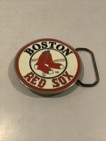 BOSTON RED SOX, Metal Belt Buckle Cover