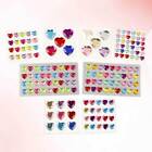  5 Sheets Kids Rhinestone Sticker Acrylic Decals Gifts for Friend