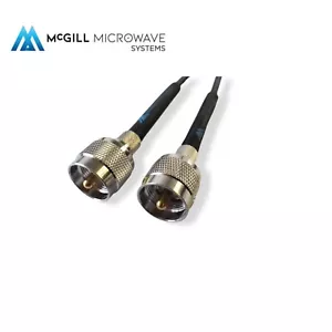 UHF Male to UHF male PL259 Cable Low Loss Coaxial RG223 low loss Military Spec - Picture 1 of 3