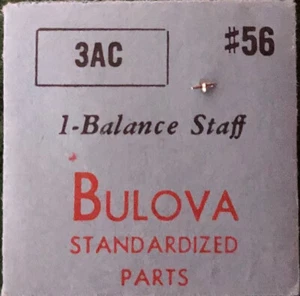 Bulova Standardized Parts - Balance Staffs (New/Old Stock) - Select From List - Bild 1 von 48