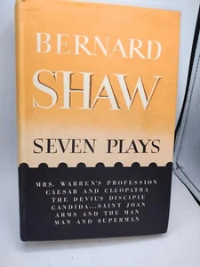 Seven Plays. Bernard Shaw. 1951. Sealed In Plastic For Decades Book In Exc. Cond - Foto 1 di 15