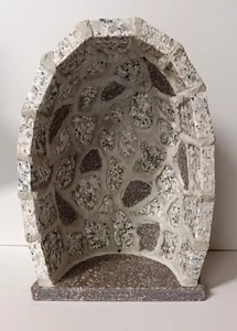 Höhle Handarbeit Granit Grau Wendeplatten IN Porphyr CM 37x 27 Hergestellt Italy - Bild 1 von 1