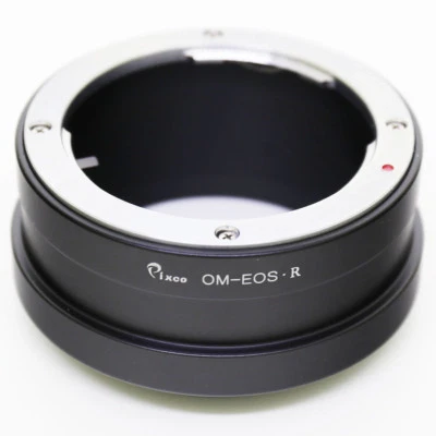 Olympus OM mount Lens to Canon EOS R RF Mirrorless Full Frame Camera Adapter - Image 1 of 2