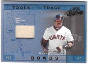 BARRY BONDS 2001 Absolute Memorabilia Tools of the Trade "HR King" #71 of 100! - Picture 1 of 2