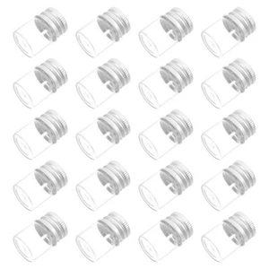 20 Pcs Mini Message Bottle Little Glass Bottles Empty Vials Jars - Picture 1 of 12
