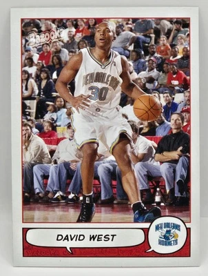 04-05 Topps Bazooka David West (Mini) Tarjeta Base (New Orleans Hornets) #97 Foto 1 de 2