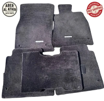 Juego de alfombrillas delanteras y traseras originales Lexus LS460 usadas Japón Foto 1 de 4