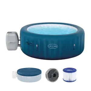 Whirlpool aufblasbar 6 Personen Milan AirJet Plus In-Outdoor Pool Ø 196 x 71 cm - Bild 1 von 9