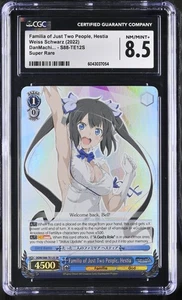 Weiss Schwarz Familia of Just Two People Hestia DDM/S88-TE12S DanMachi CGC 8.5 - Foto 1 di 2