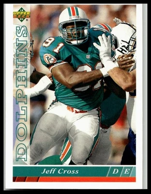 1993 Upper Deck #455 Jeff Cross - Image 1 of 2