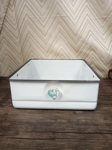 Vintage Frigidaire Schublade Emaillegeschirr Porzellan, schwer zu finden! - Bild 1 von 7