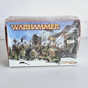 Warhammer Dwarf Warriors Regiment X16 Figures Retired Fantasy World Sealed Read - Picture 1 of 6