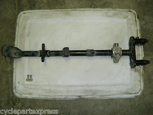 Kawasaki Bayou 185 KLF185 1986 eje de dirección vástago columna y abrazaderas de barra - Imagen 1 de 9