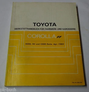 Manual de Instrucciones Toyota Corolla Ff Carrocería/Transmisión/Frenos, . 04/ - Imagen 1 de 1