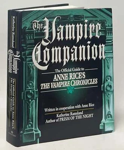 Katherine Ramsland / Vampire Companion The Official Guide to Anne Rice's 1st ed - Picture 1 of 1