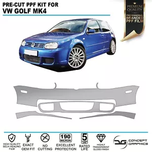 Bumper Stone Guard PPF Paint Protection Film For Volkswagen Golf mk4 R32 1J - Picture 1 of 4