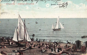 9120 UNITED KINGDOM BRIGHTON TO DOLE JURA FRANCE - Picture 1 of 2