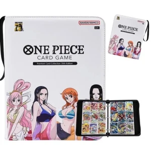 Portatarjetas Carpeta Álbum Colección Una Pieza 900 Coleccionable TCG Estuche para Tarjetas - Imagen 1 de 9