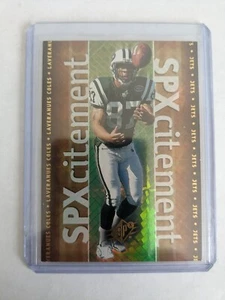 🏆 2000 SPx Spxcitement LAVERANUES COLES RC #XC8 NEW YORK JETS - Picture 1 of 2
