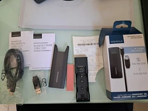 Insiginia M.2 NVME to USB Type C SSD Enclosure - Picture 1 of 2