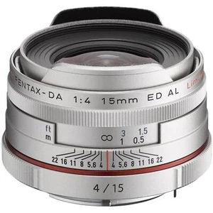 Open Box Pentax HD PENTAX-DA 15mm F4 ED AL Limited Lens - Silver - Picture 1 of 3