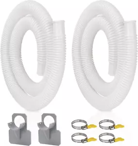 Pool Pump Hose for Ground Pools 2 Pack 1.25" Diameter Pool Filter Hose Accessory - Picture 1 of 12