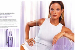 2005 Estee Carolyn Murphy beauty 2-page MAGAZINE AD - Picture 1 of 1