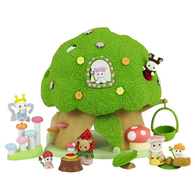 Epoch 1:12 Sylvanian Families Fairies Secret Tree Gift Set Box