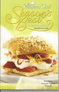 PAMPERED CHEF SEASON'S BEST RECIPE COLLECTION SPRING SUMMER 2006 COOKBOOK - Imagen 1 de 2