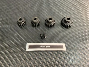 Juego de engranajes de piñón Mod 1 5 mm 14T 16T 18T 20T acero M1 se adapta a Arrma Senton Kraton 6S - Imagen 1 de 2