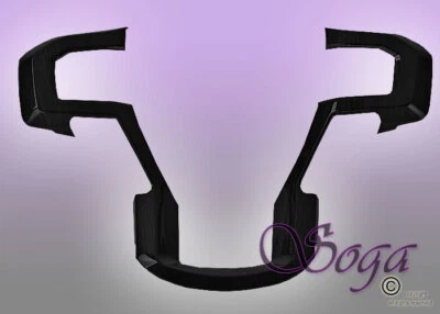 FOR 2015-2020 FORD F150 INTERIOR STEERING WHEEL GLOSS BLACK OVERLAY COVER TRIM @ - Image 1 of 2