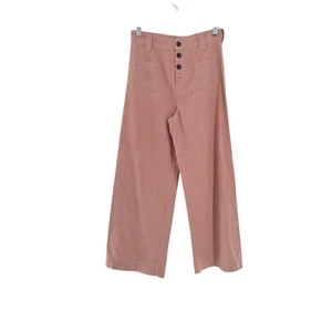 Frye Llana Ultra High Rise Wide Leg Cord Jeans mauve DEFEKT Größe 4 - Bild 1 von 15