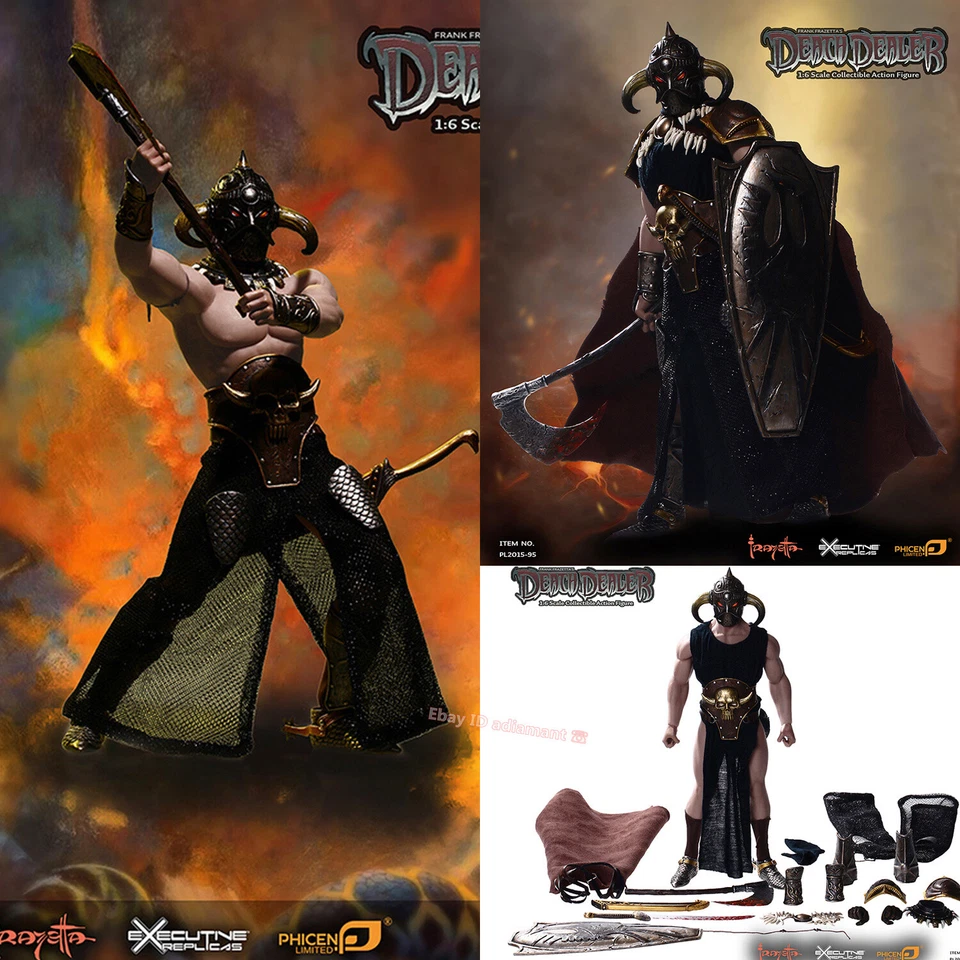 PHICEN Hot Death Dealer Bloody Axe Weapon for 1/6 12 in Scale Figure Toys