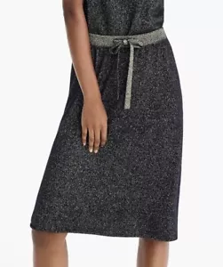 Falda tejida de cachemir lúrex J Crew X DEMYLEE talla pequeña $158 nueva - Imagen 1 de 5