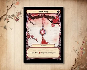 Mox Ruby - High Quality Custom Card [ Japanese Custom Art P9 ] - Picture 1 of 1