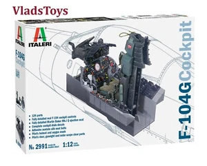 Italeri Plastic Model kit scala 1/12 Lockheed F-104G comandi abitacolo #2991 - Foto 1 di 12