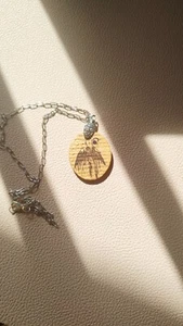 Karkanosh Spirit Pendant with Amethyst and Surgical Steel Chain - Picture 1 of 6