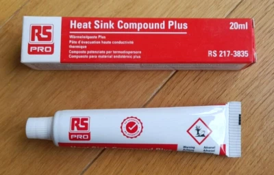 Pâte thermique RS PRO RS PRO 217-3835 - Température (max.) +200°C Silicone - Photo 1/4