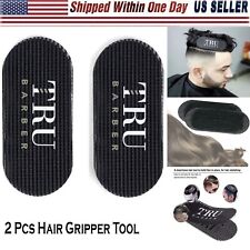 2 Pcs Hair Gripper Tool Clip Pad Trimming Holder Cutting Barber Styling Sticker