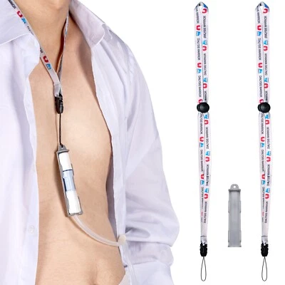 Juego de transferencia de diálisis peritoneal soporte para accesorios de cinturón Baxter 2 Lanyard PD Foto 1 de 4