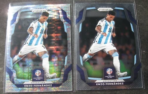 ENZO FERNANDEZ 2024 Panini Prizm Conmebol Copa América PULSAR/Base #3 ARGENTINA - Imagen 1 de 2