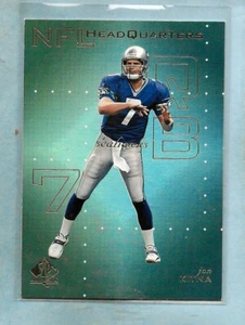JON KITNA - 1999 SP Authentic "NFL HeadQuarters" - #HQQ8 - Seahawks - Picture 1 of 1